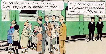 Il a dessiné les décors de Tintin