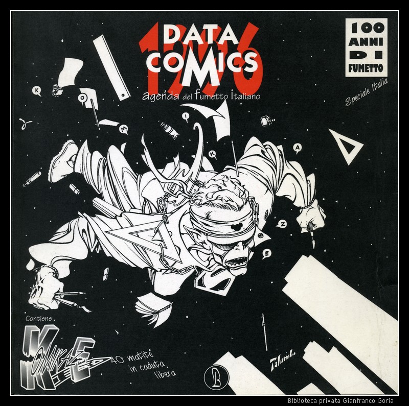 1996 data comics - agenda - cover Palumbo - Balocco editore.jpg