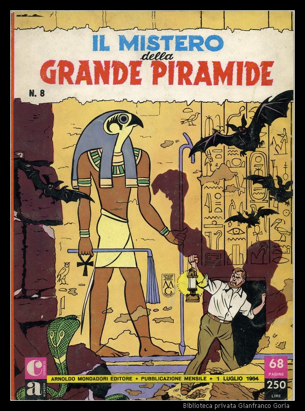 Blake e Mortimer - il Mistero della Grande Piramide - Classici Audacia - luglio 1964.jpg