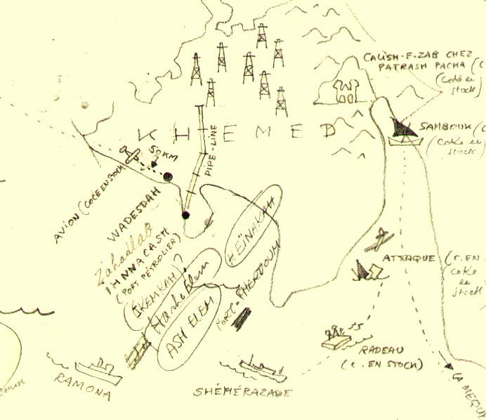 Carte du Khemed