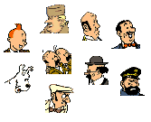 Icônes Tintin