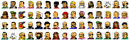 Icônes Tintin