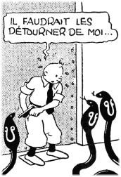 Scene des serpents