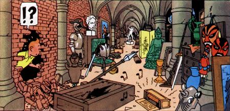 Crypte de Moulinsart